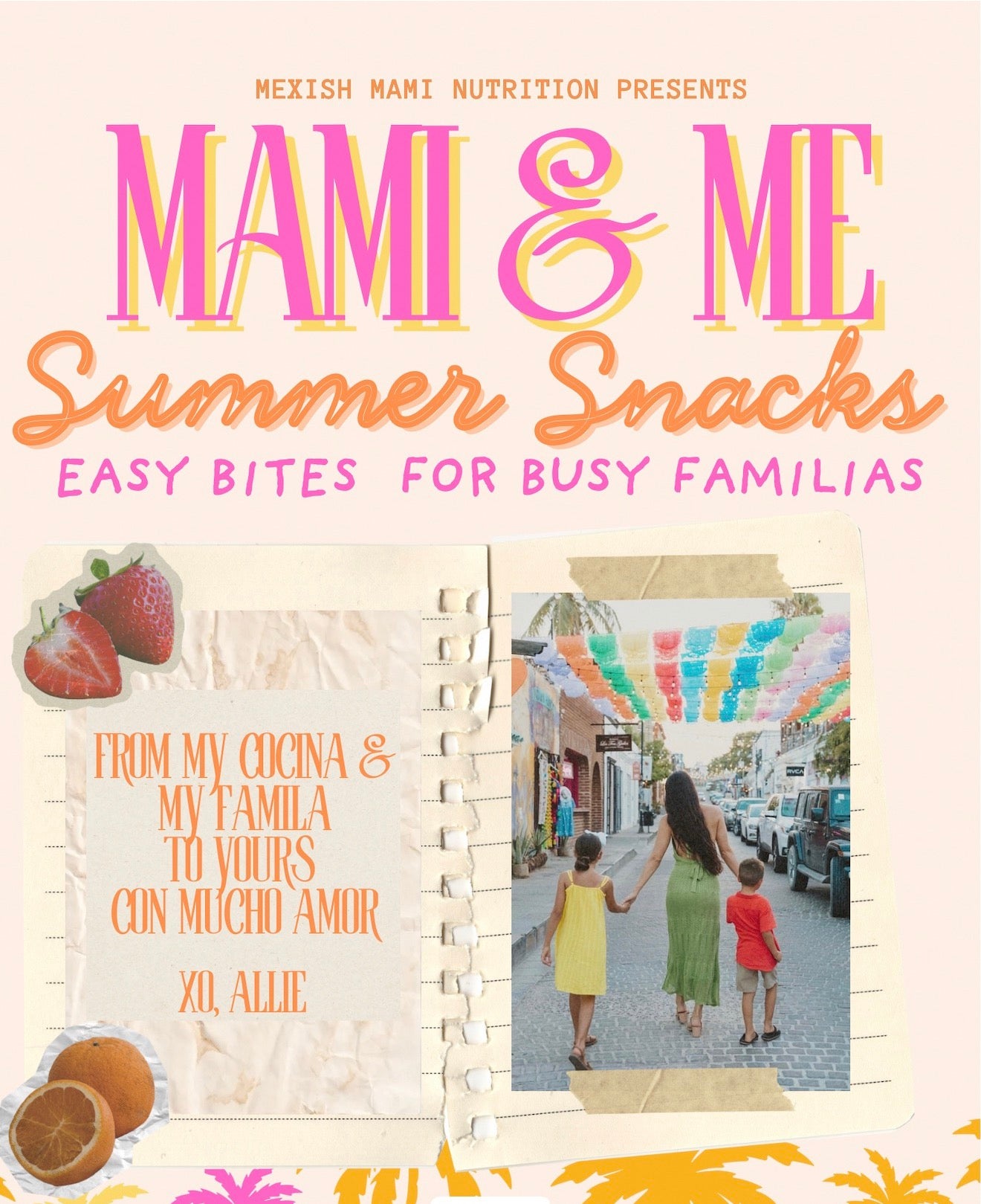 Mexish Mami Mercado Bag + Summer Snacks ebook Bundle
