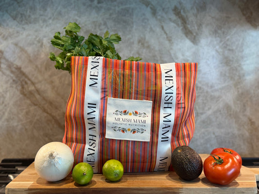 Mexish Mami Mercado Bag + Summer Snacks ebook Bundle